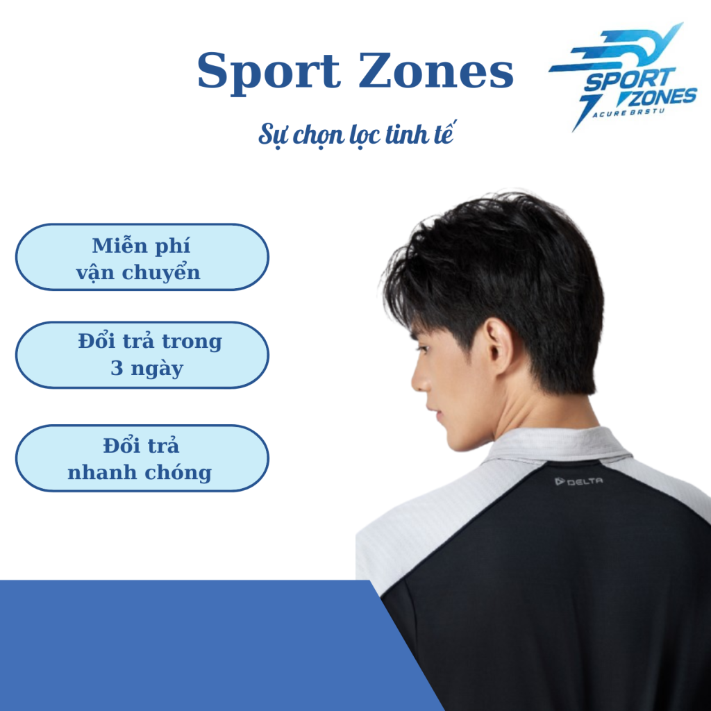 Áo polo thể thao nam đẹp vải cotton