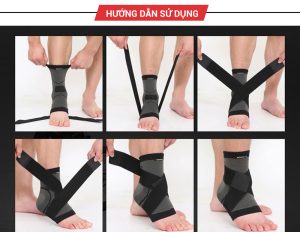 Cách quấn băng chun cổ chân đúng cách